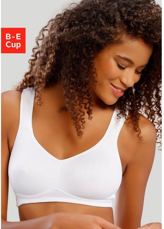 Nuance T-shirt-bh zonder beugels met naadloos voorgevormde cups