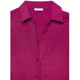 Lascana Overhemdblouse van linnenmix, damesblouse met overhemdkraag en knoopsluiting