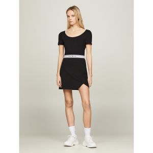 Tommy Jeans Curve Blousejurk TJW LOGO TAPE FIT & FLARE EXT