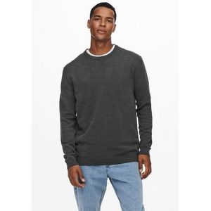 ONLY & SONS Trui met ronde hals ONSALEX 12 SOLID CREW NECK KNIT