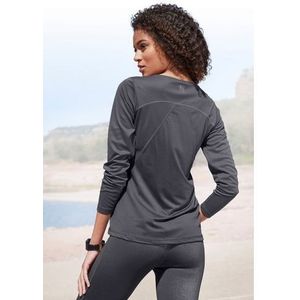 active by Lascana Functioneel shirt met mesh-inzet