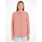 Tommy Hilfiger Overhemdblouse FLUID VIS CREPE REGULAR SHIRT LS