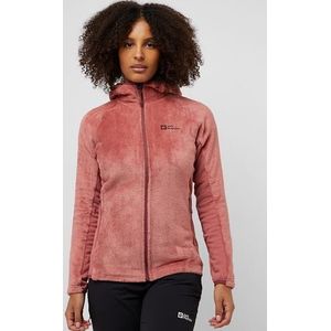 Jack Wolfskin Fleecejack ROTWAND HOODED FZ W