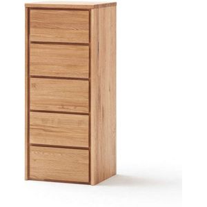 Home affaire Ladekast Zetra hoge commode, 5 lades/1 deur met soft-close functie