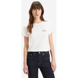 Levi's T-shirt The Perfect Tee met gebloemde batwing-logoprint