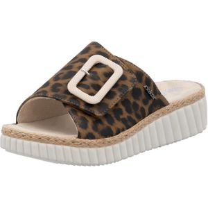 Rieker Slippers Zomerschoen, strandschoen, vakantieschoen, pantoffel met klittenbandsluiting
