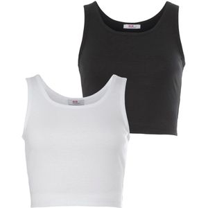 Flashlights Crop-top korte lengte nieuwe collectie (set, 2-delig, 2 stuks)