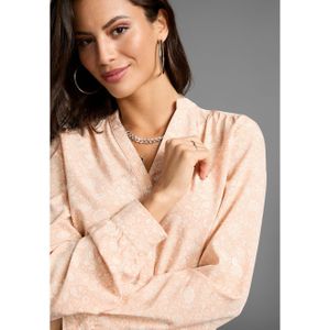 Laura Scott Blouse zonder sluiting met oprolbare mouwen