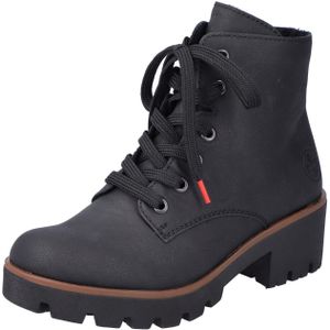Rieker Veterlaarsjes , veterschoenen, outdoorankle boots met robuuste profielzool