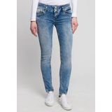 LTB slim fit jeans Zena met dubbele knopen en siernaden