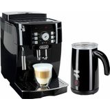 Delonghi volautomatisch koffiezetapparaat ECAM 21.118.B, met melkopschuimer, zwart