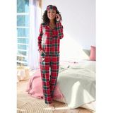 Lascana Pyjama (3-delig, Incl. slaapmasker)