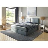 Home affaire boxspring Lysann 5-voudig verstelbaar hoofdbord, in 4 breedten, 3 matrassoorten, 2 hardheden, incl. topmatras