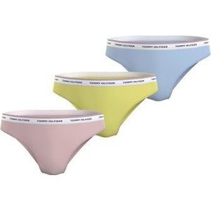 Tommy Hilfiger Underwear Bikinibroekje 3 PACK BIKINI (EXT SIZES) met tommy hilfiger logoband (Set van 3)