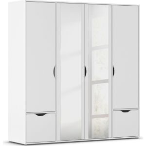 rauch Draaideurkast Kledingkast Kast Garderobe Wasmand NARAI met Laden Greefaansluitingen voor een greeploze look TOPSELLER MADE IN GERMANY