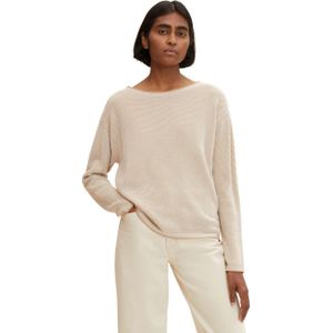 Tom Tailor 1033125 Trui Beige Vrouw