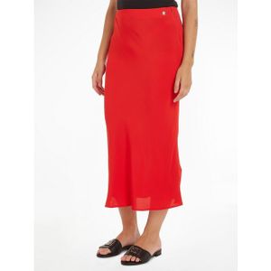 Tommy Hilfiger Midirok VISCOSE CREPE LONG SKIRT