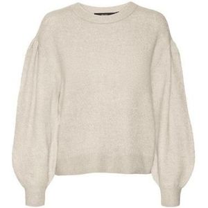 Vero Moda Gebreide trui VMRILEY LS O-NECK PULLOVER BOO