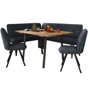 Poef - Jet Black - 205 x 164 x 89 cm - Maximaal 360 kg