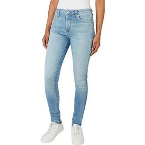 Pepe Jeans Skinny jeans REGENT in skinny pasvorm met hoge band van comfortabel stretch-denim