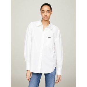 Tommy Jeans Curve Shirtblouse TJW SP OVR SCRIPT SHIRT EXT