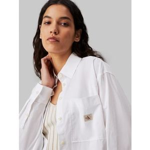 Calvin Klein Overhemd met lange mouwen WOVEN LABEL RELAXED SHIRT