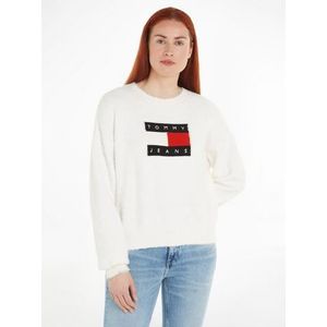 Tommy Jeans Curve Gebreide trui TJW CENTER FLAG SWEATER EXT