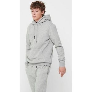 ONLY & SONS Hoodie ONSCERES Grijs Melange