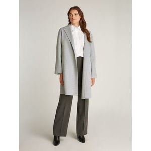 Tommy Hilfiger Korte jas REG DF WOOL BELTED COAT