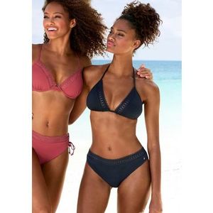 s.Oliver RED LABEL Beachwear Triangel-bikinitop Aiko met gehaakte look