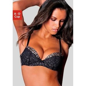 Lascana Push-up-bh met luipaardprint, sexy dessous