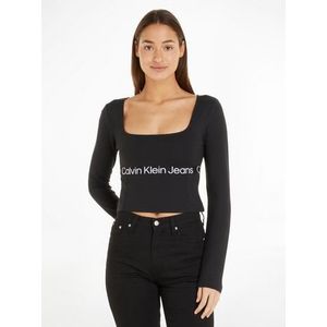 Calvin Klein T-shirt LOGO ELASTIC MILANO LS TOP