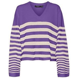 Vero Moda Trui met V-hals VMHURRICANE LS V-NECK PULLOVER GA BF