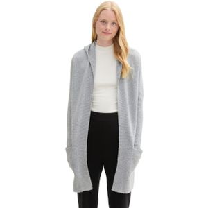 Tom Tailor Denim Cardigan met een capuchon