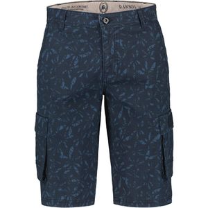 Lerros Bermuda LERROS cargo bermuda met opgestikte zakken en print