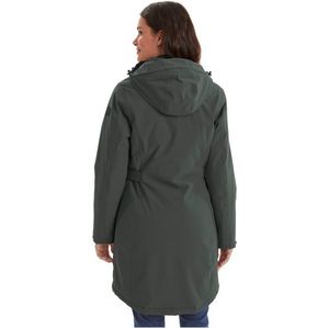 Killtec Parka KOW 165 WMN PRK Water- en winddichte parka met teddyfleece en afneembare capuchon