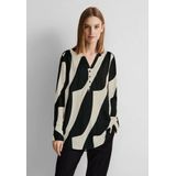 STREET ONE Lange blouse met grafisch patroon