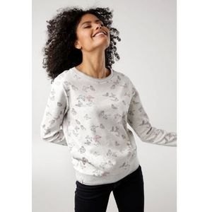 KangaROOS Sweatshirt met trendy all-over vlinderprint
