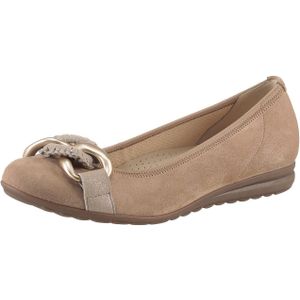 Gabor Ballerina's Florence , sleehak, comfortabele schoen, slipper, zakelijke schoen in breedte g (=wijd)
