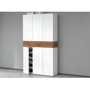 INOSIGN Schoenenkast Savona Hoogte 200cm, 12 inlegplanken, 21 vakken (1 stuk)