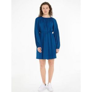 Tommy Hilfiger Blousejurk TEXTURED MODAL SHORT DRESS