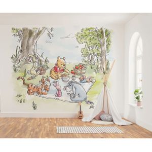 Komar Kinderbehang Disney Winnie the Pooh Nice for Picnics (1 stuk)