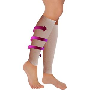 Fußgut Steunende beenwarmers Ter voorkoming van zware benen, anatomisch correcte drukverdeling ontlast, vitaliseert, stimuleert, herstel, 2 paar, universele maat