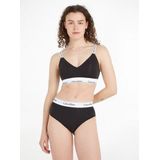 Calvin Klein Bralette-bh met ck-logo op de tailleband en schouderbandjes