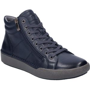 Josef Seibel Sneakers Claire 11 , veterschoenen, high top sneaker, comfortschoen met leren binnenzool