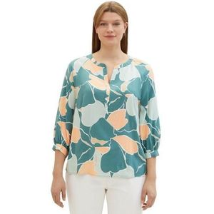 TOM TAILOR MY TRUE ME Gedessineerde blouse met bloemenpatroon en van 100% viscose