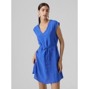 Vero Moda Mini-jurk VMIRIS S/L V-NECK SHORT DRESS WVN NOOS