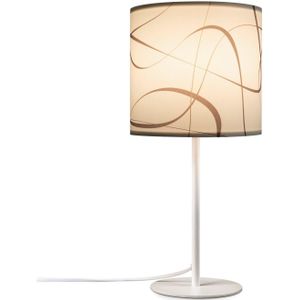 Paco Home Tafellamp Luca Tribal Retro nachtlamp met patroon E14 voor slaapkamer modern uni