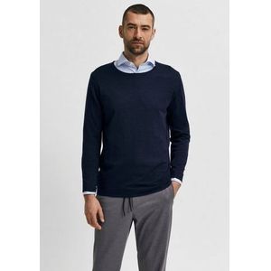 SELECTED HOMME Trui met ronde hals ROME KNIT