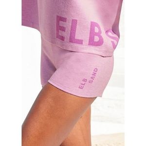 Elbsand Tricotbroek Korte broek van hoogwaardig breiwerk, met logostiksel, loungewear